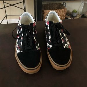 Old Skool Cherry vans
